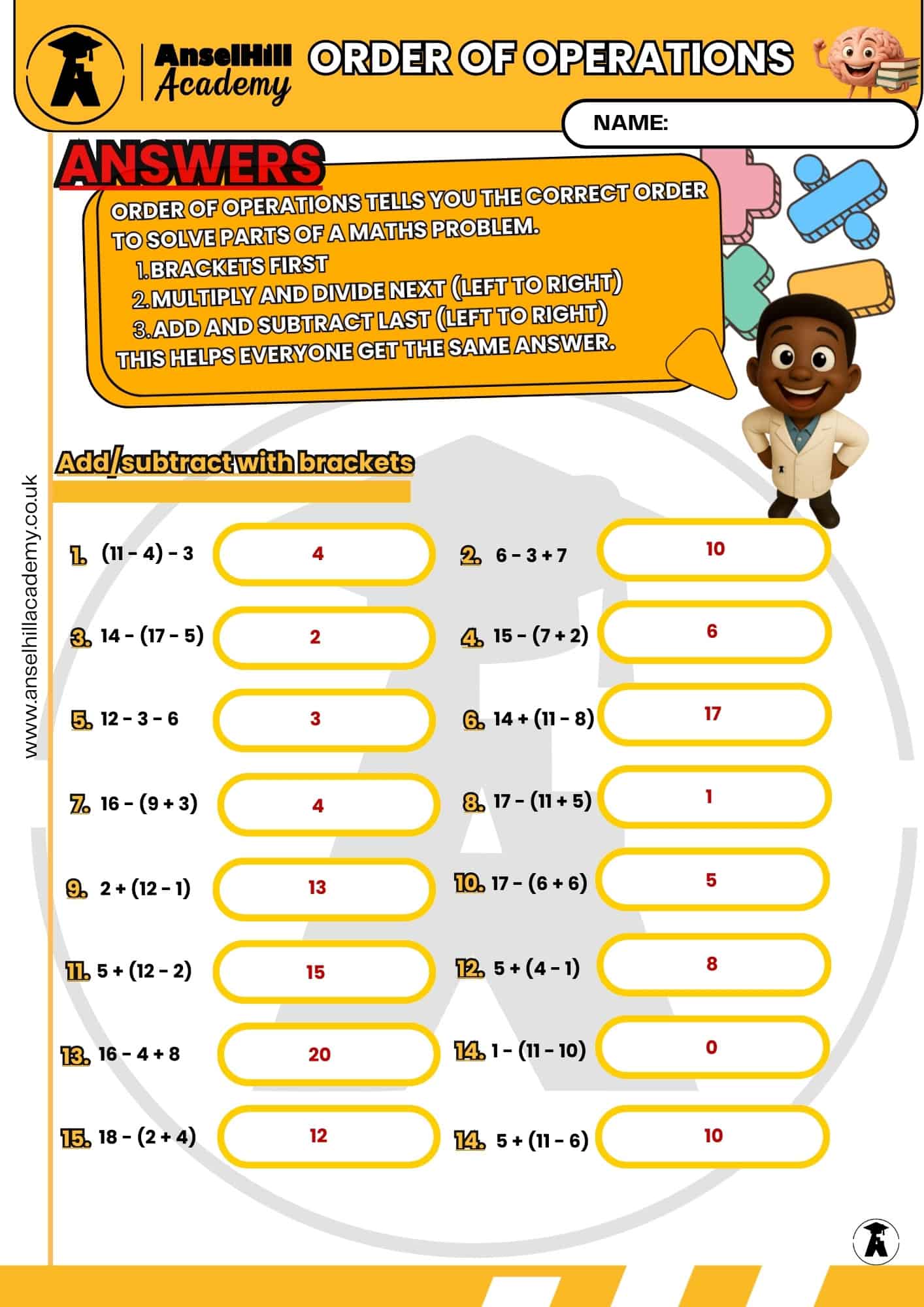 Order Of Operations - Image 2