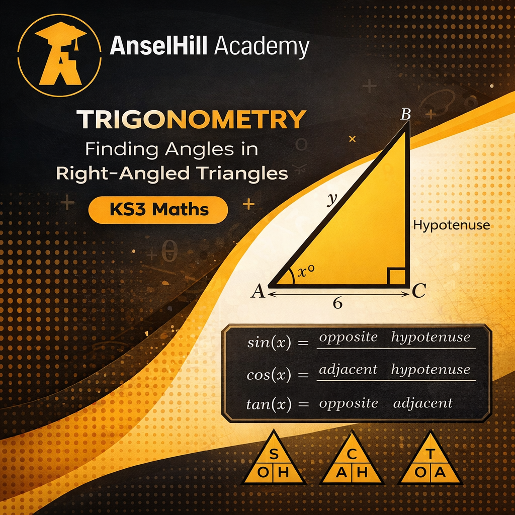 Trigonometry: Finding Angles in Right-Angled Triangles